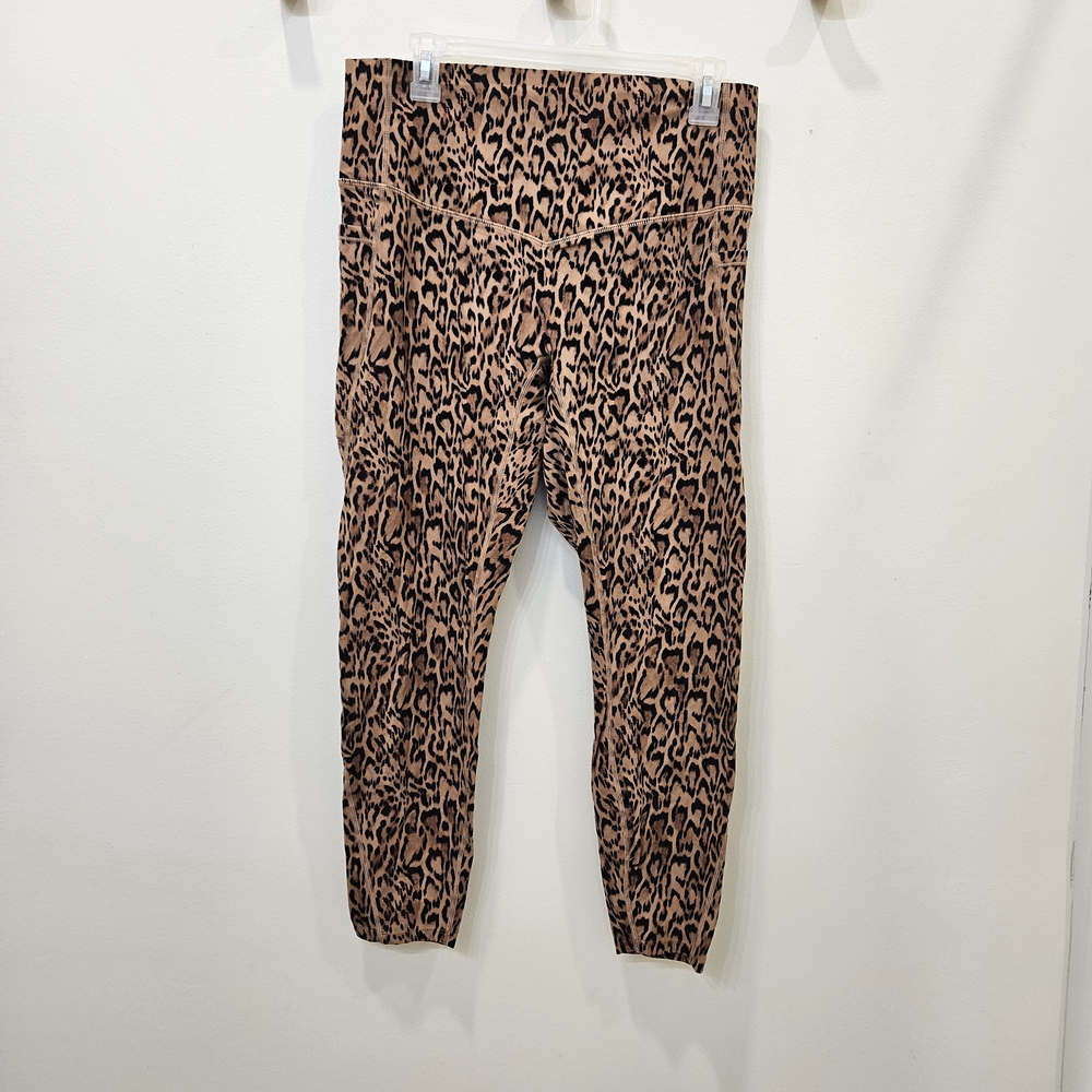 HALARA UltraSculpt Leopard Print High Waisted Tummy Control Yoga Leggings